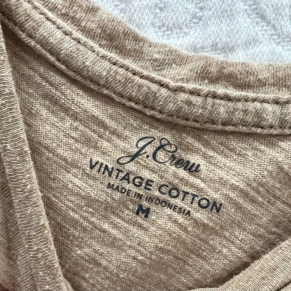 J. CREW Camel Cropped Tank Top - MEDIUM - Picture 3 of 3